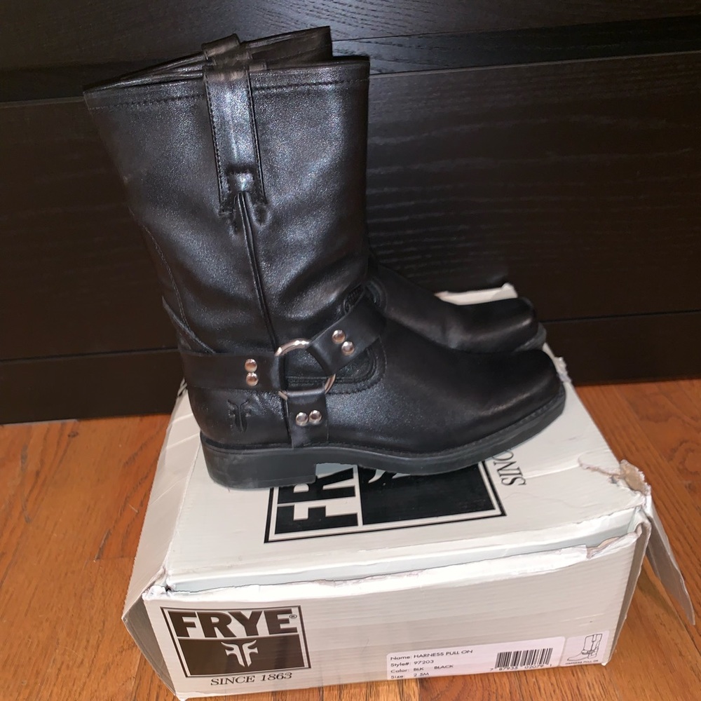 Frye Kids Motorcycle Boots